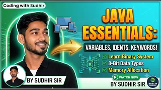 Java Variables Identifiers Keywords Binary Number System Data Types Explained