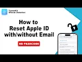 How to Reset Apple ID Password Email