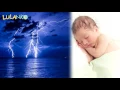 Thunder and rain white noise make baby sleep