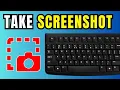 How To Take A Screenshot Using Keyboard Laptop PC