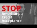 American Credit Acceptance Calling Debt Abuse Harassment Lawyer