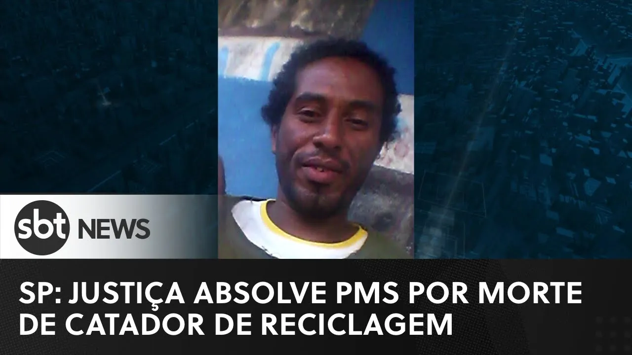 SP: Justiça absolve PMs por morte de catador de reciclagem | #SBTNewsnaTV (09/06/23)