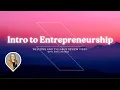 Intro to ENTR Welcome and Syllabus