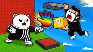 สุ่มกล่องแกล้งเพื่อน บนหอคอยสุดป่วน 🎁 Roblox