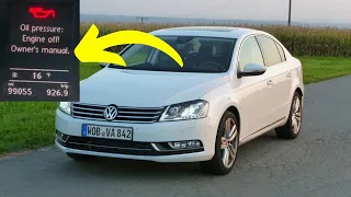 Oil Pressure Engine Off Warning in Volkswagen Reasons and DIY fixes