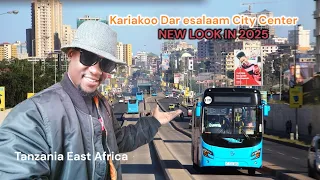 A Kenyan YouTuber Exploring The New Look Of KARIAKOO In 2025 Dar Esalaam City Center Tanzania 