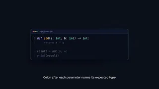 Type Hints - Python for Beginners