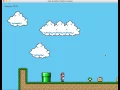 My Mario clone Java - Playing level made with editor