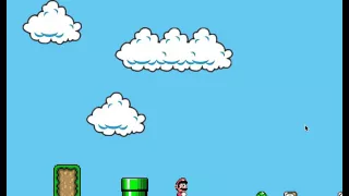 My Mario clone Java - Playing level made with editor