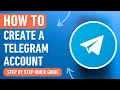 How to Create a Telegram Account Android iPhone 2024 Easy Tutorial