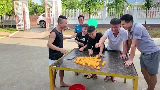 Cười Ra Nước Mắt Với Trò Đếm Bóng Bàn Siêu Tốc Nhận Ngay 500k | Ẩm Thực Tam Mao