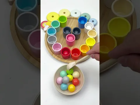 Color Sorting ASMR #satisfying #asmr