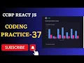 CoWIN Dashboard Coding Practice 37 REACT JS NxtWave CCBP 4 0