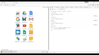 36 Javascript - How to iterate through an array using FOR loop