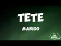 Download Lagu Marioo - Tete ( Lyrics Video )