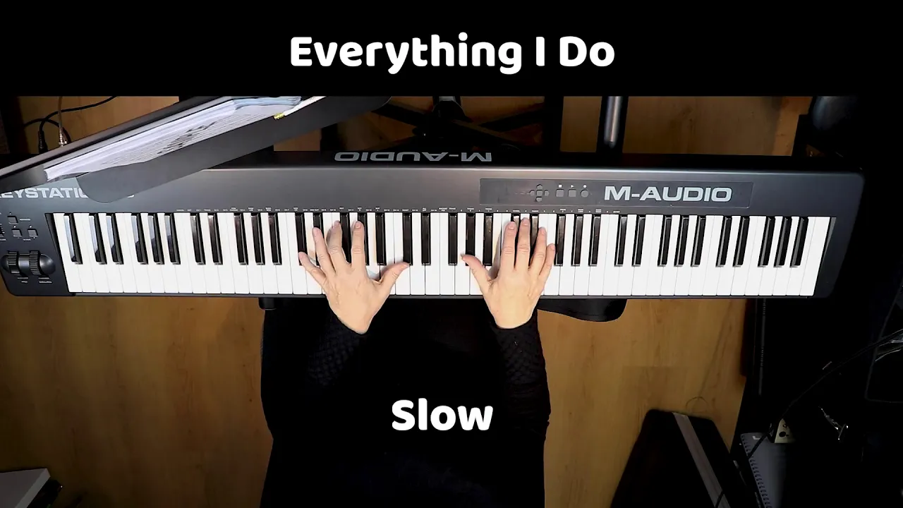 Bryan Adams "Everything I Do" Mini Piano Lesson