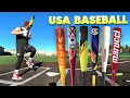 USA Baseball Bat Showdown Baseball Bat Bros