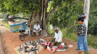 HEARTWARMING: A Day in the Life of an Elderly Traditional Village Fishmonger!