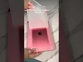 Unboxing the new pink iPad! ASMR