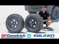 Lagu BFGoodrich All Terrain KO3 vs Falken Wildpeak AT4W - The Differences Tested and Explained