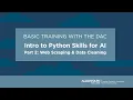 Part 2 Python Skills for Ai Web Scraping Data Cleaning AC Data Analytics Centre