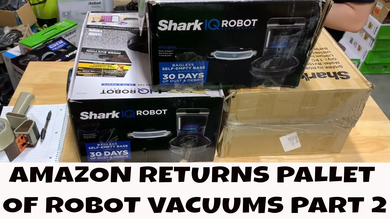 I PAID $2051 for ANOTHER ENTIRE Pallet of Robot Vacuums - Amazon Returns - Part 2 The Good Stuff