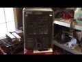 Utilitech 1500 1300 utility heater fan forced Space heater review by Mr Tims From Lowes