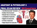 100 Question Anatomy Physiology 2 Final Exam Review