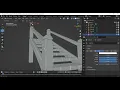 Sci-Fi Staircase 3D Model