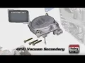 Overview Of The Holley 4150 Vacuum Secondary Carburetor
