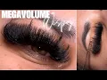 MEGAVOLUME WISPY Eyelash Extension Tutorial The BEST Wispy Technique VIRAL