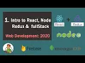 Introduction to React Node Redux full-stack Development