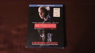 ex machina blu ray review unboxing hd