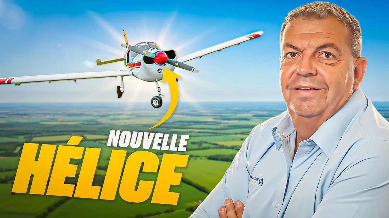 Je monte une nouvelle hélice… le résultat en vol est FOU !