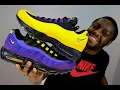 LeBron Air Max 95 Lakers Home Team On Feet Sneaker Review QuickSchopes 163 - Schopes CZ3624 001