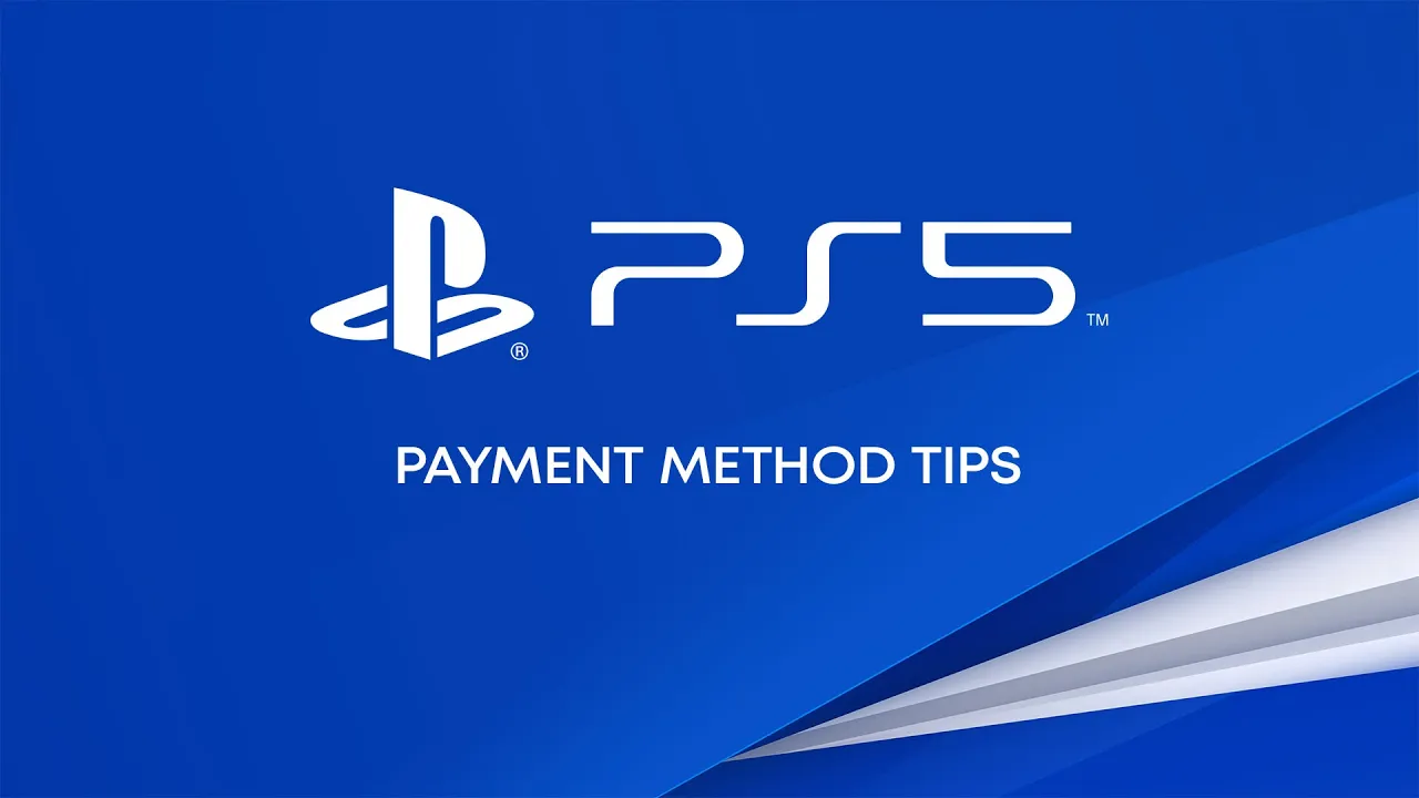 Vídeo de dicas de métodos de pagamento do console PS5