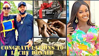 luchy donald celebrates big congratulations to her