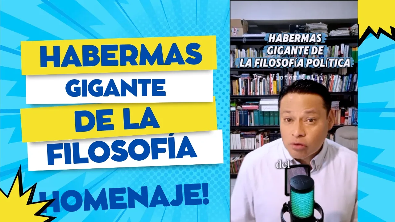 📱⚖️ Habermas. A los 93 años predijo exactamente cómo el algoritmo destruye tu democracia