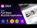 Build Full Stack Blogs Application React MERN JS Bootstrap Part - 5