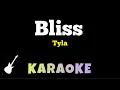 Download Lagu Tyla - Bliss | Karaoke Guitar Instrumental