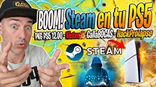 INCREIBLE! STEAM en tu PS5. Miles de JUEGOS - NoEntiendo llora como un NIÑO PEQUEÑO! CÁCA PIPÍ...