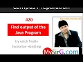 Find output of Java Program Hindi