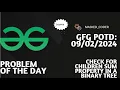 Check for Children Sum Property in a Binary Tree gfg potd 09-02-2024 Problem Of The Day
