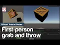 Grab and Throw Objects with Playmaker
