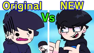 friday night funkin cj u0026 ruby og vs new starlight mayhem rebooted fnf mod 