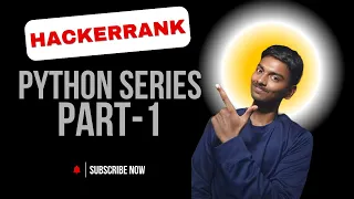 HackerRank Challenge in Python Start Coding Like a Pro Part 1