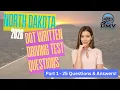 2026 North Dakota DOT Written Driving Permit Test Study Guide - Part 1