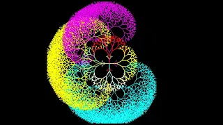 The Art of Chaos Mesmerizing Tree Fractal Animation in Python