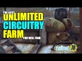 FALLOUT 76 - THE BEST UNLIMITED CIRCUITRY FARMING LOCATION IN 2023