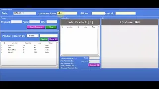 Inventory management system POS system using python Tkinter